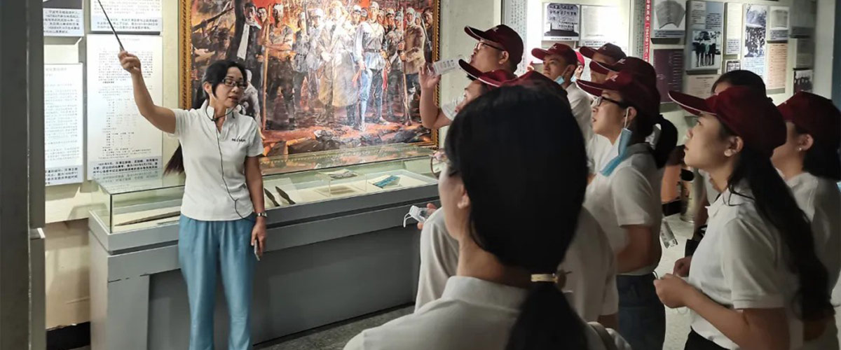金萊勒電氣營(yíng)銷團(tuán)隊(duì)參觀永樂(lè)人民抗日自衛(wèi)游擊總隊(duì)紀(jì)念館-4