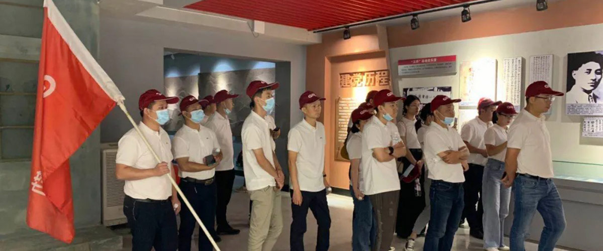金萊勒電氣營(yíng)銷團(tuán)隊(duì)參觀永樂(lè)人民抗日自衛(wèi)游擊總隊(duì)紀(jì)念館-2